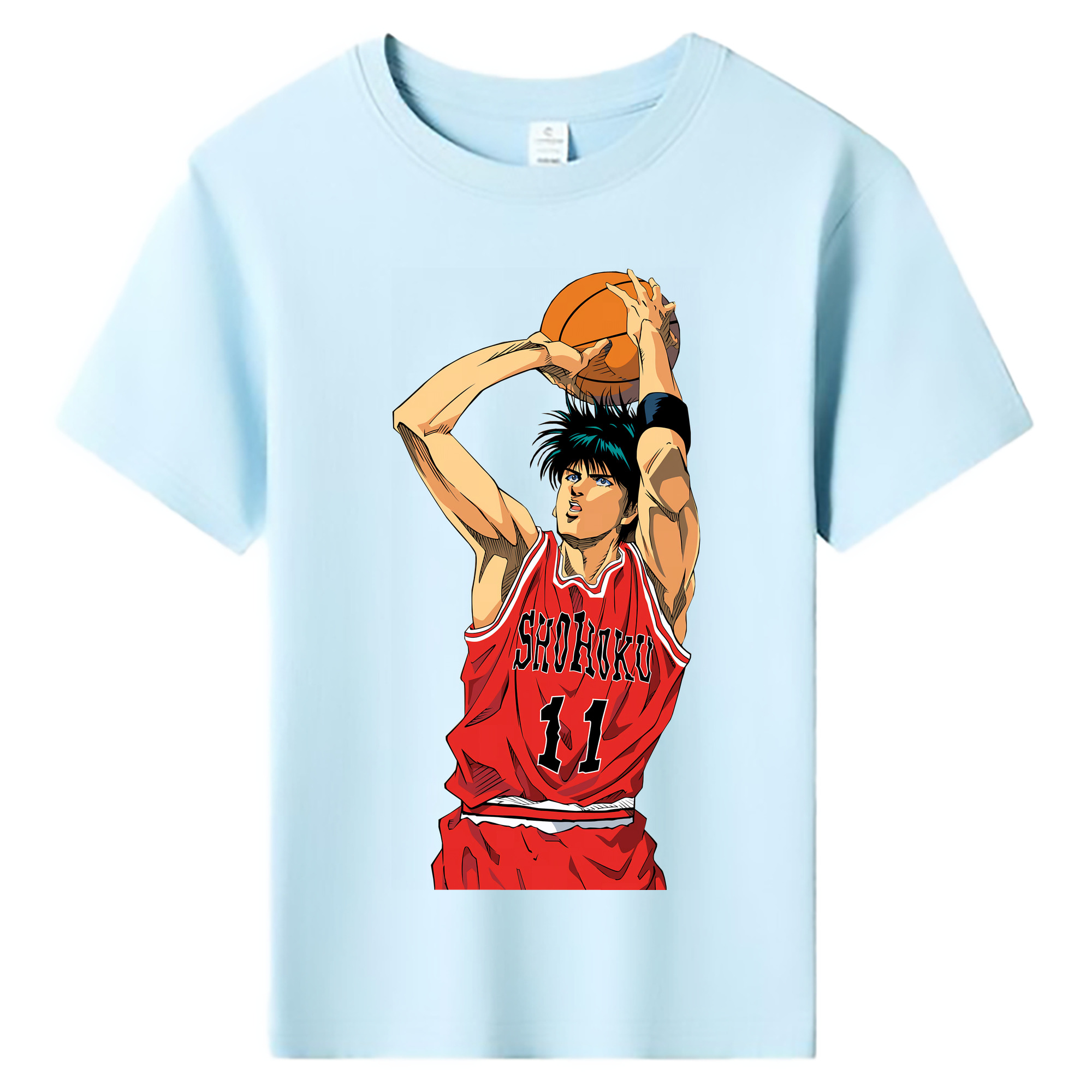 （画像用） SLAM DUNK／スラムダンク 綿100％キッズTシャツ（フロントプリント）